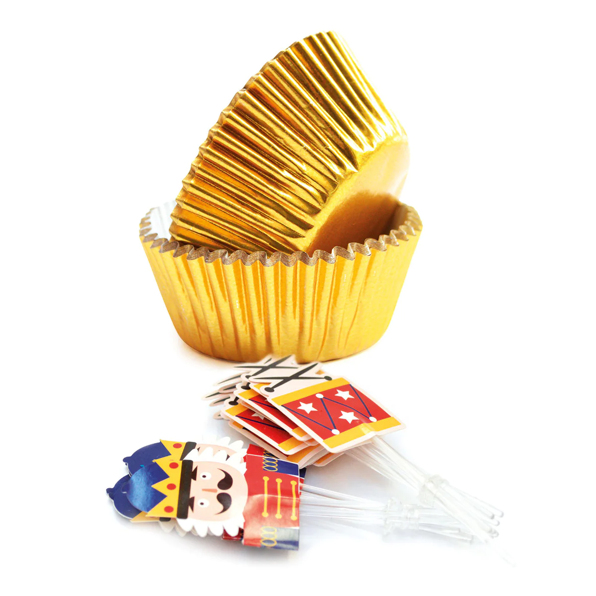 24 caissettes et 24 toppers Casse-Noisette Scrapcooking