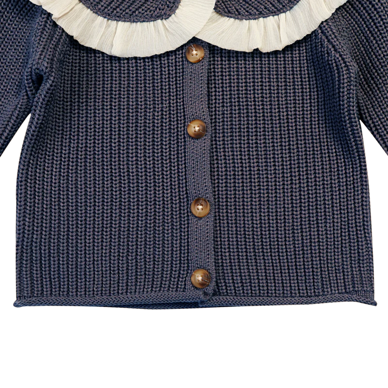 Zoila Cardigan | Blue Marine