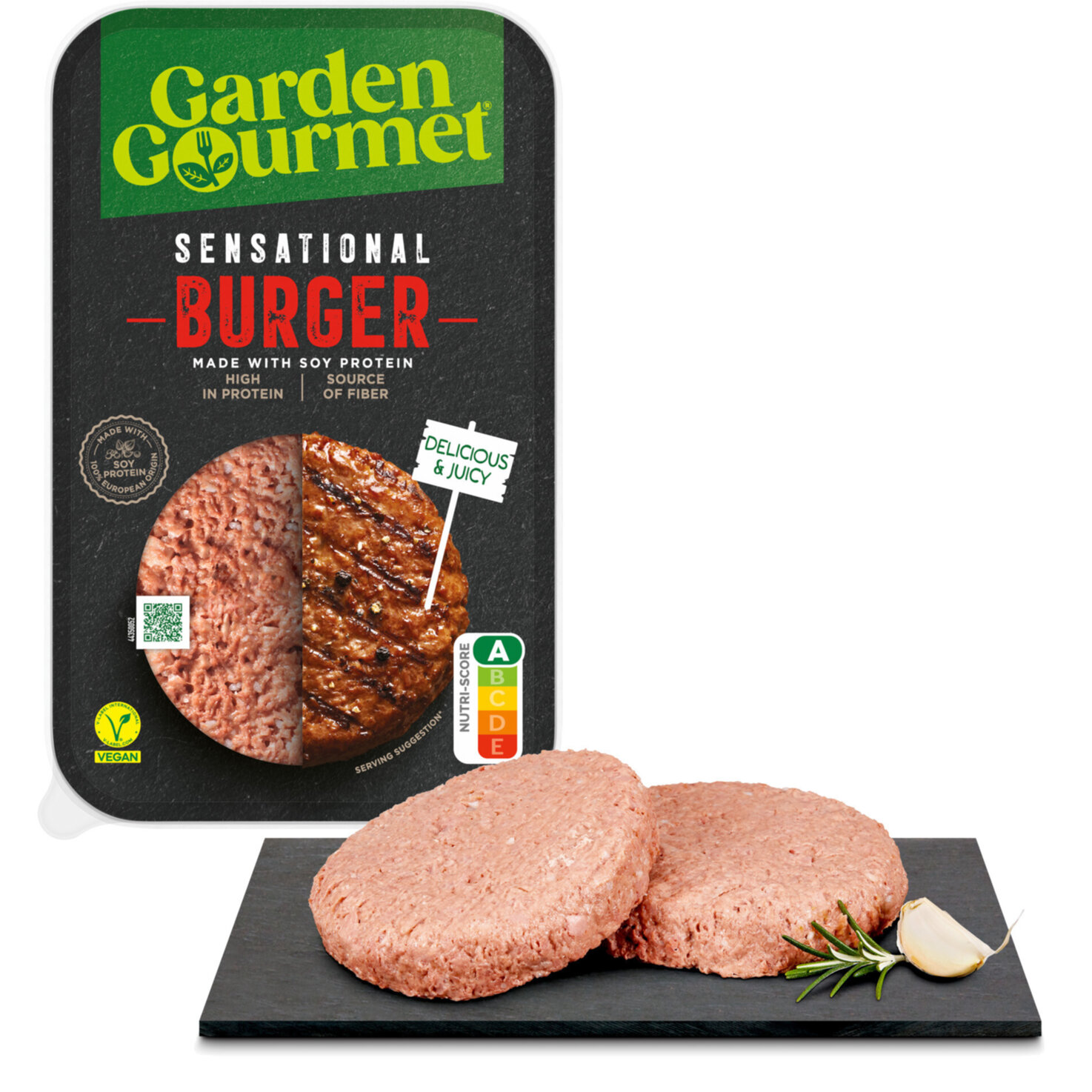 Garden Gourmet Sensational vegane Alternative zu Burger -