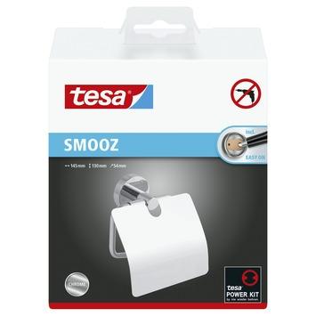 Tesa Toiletrolhouder Smooz met Deksel