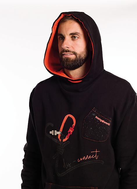 TRANGOWORLD - SWEAT A CAPUCHE DISCONNECT