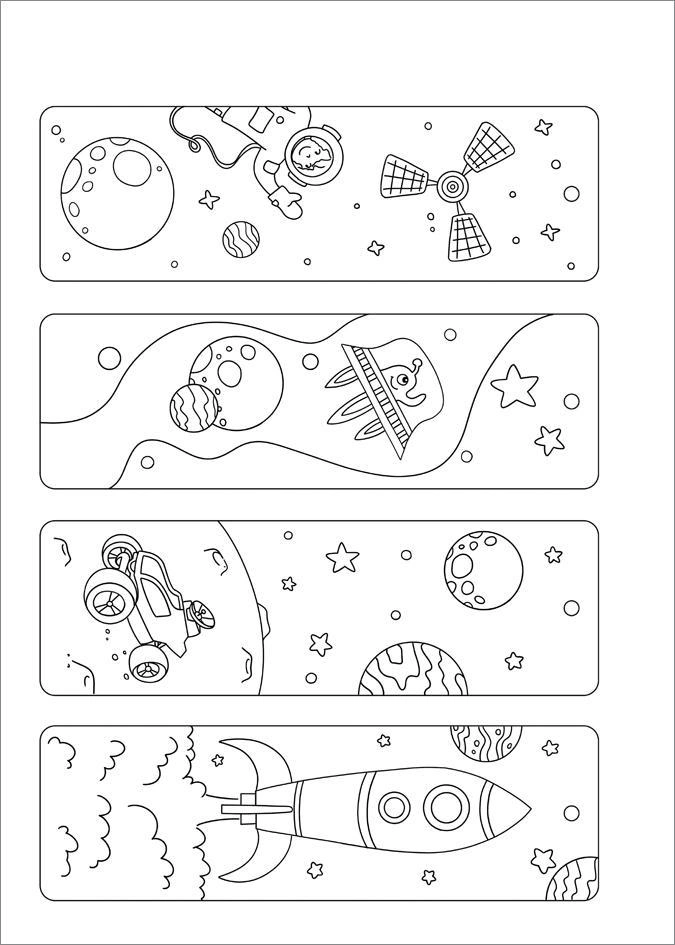 Glitzer-Sticker Bastelspaß. Weltall