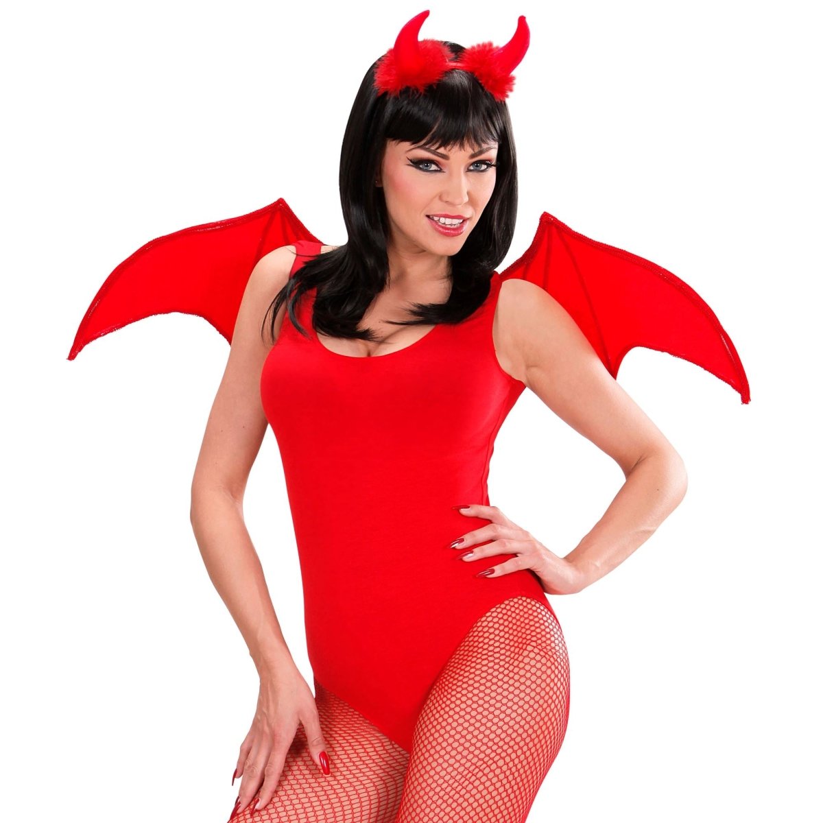 Halloween Accessoireset Rood Duivel 2 delig