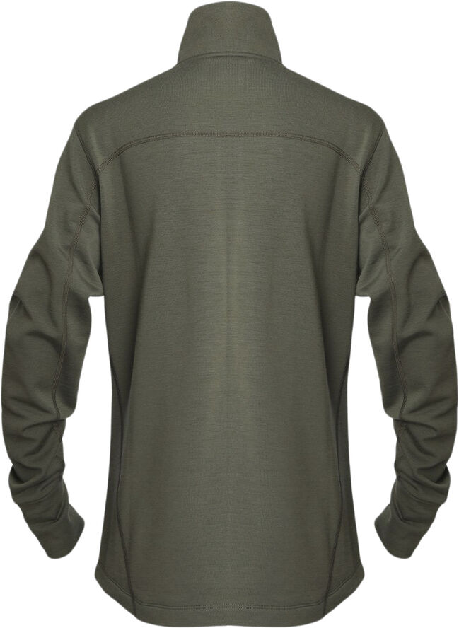 Asivik Asivik Adventure Mid uldfleece, dame Olive Grøn