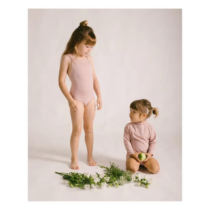 Ina Swim T-Shirt Anti-UV Matière Recyclée Nella | Rose