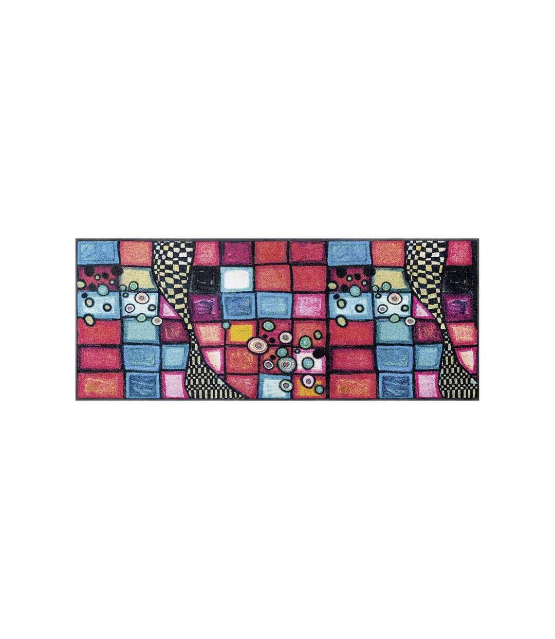 Paillasson TIGERDRA KT en polyamide doux et soyeux OEKO TEX