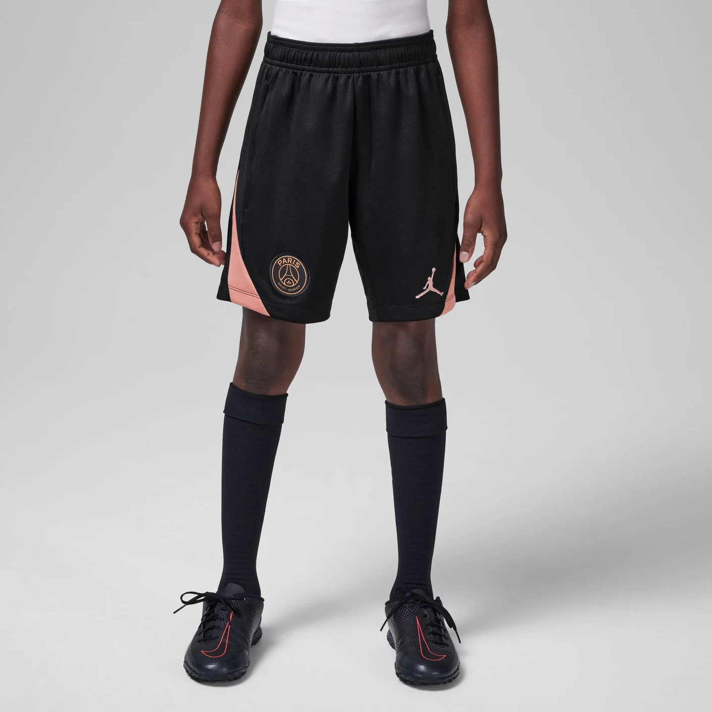 Nike Paris Saint-Germain x Jordan Strike Trainingsbroekje 2024-2025 Kids Zwart Roze