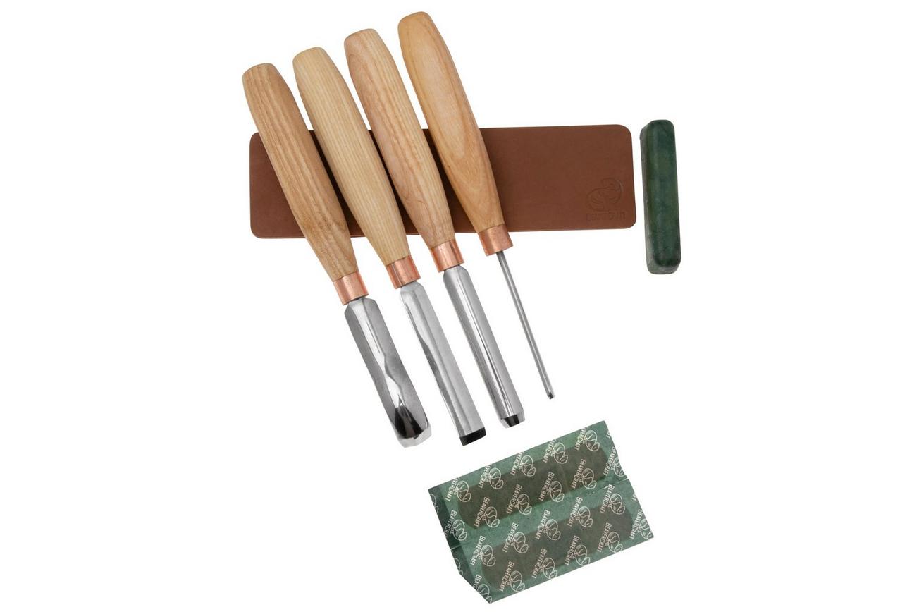 Beavercraft SC01 Gouge Wood Carving Tools Set, houtsnijset