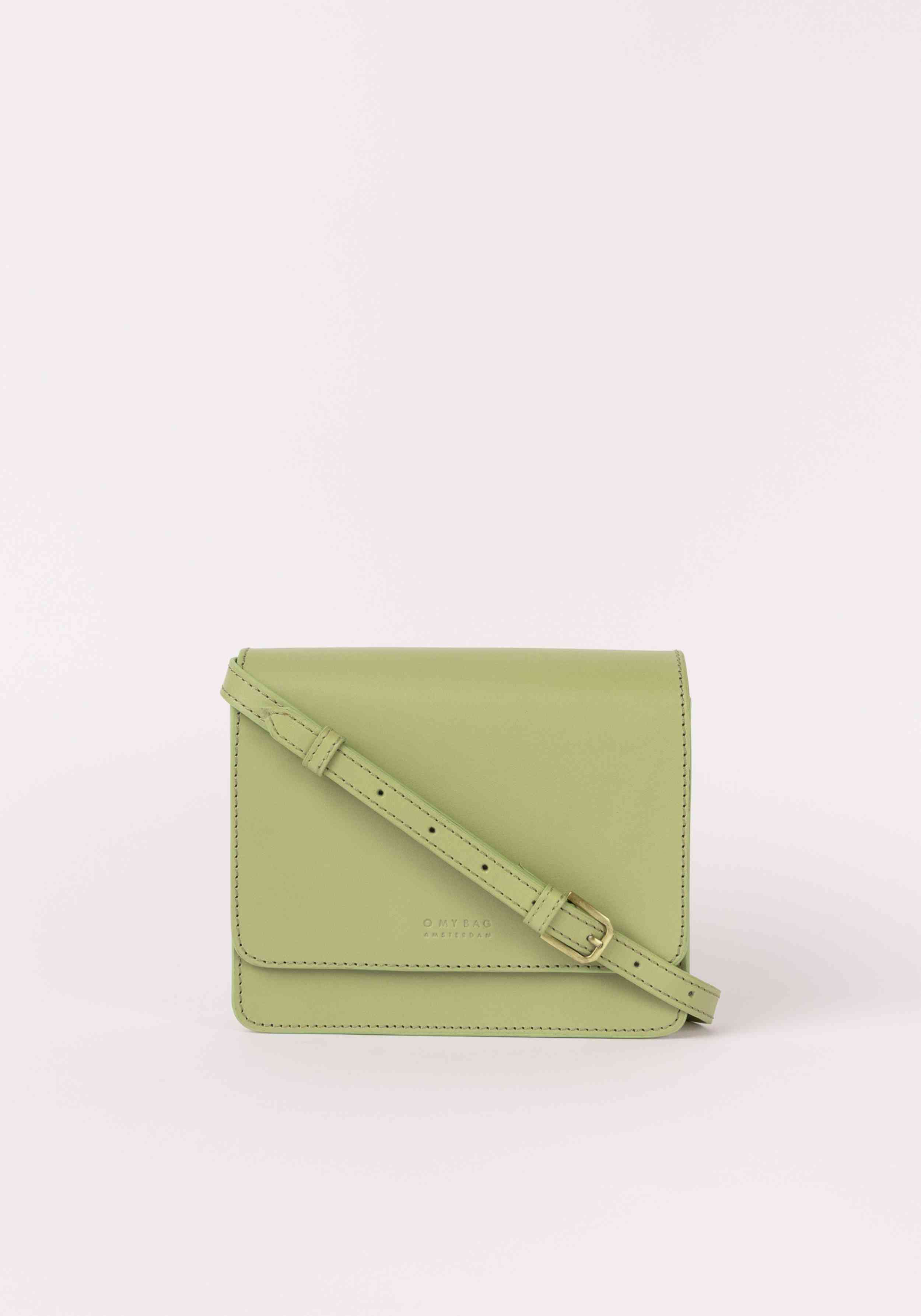 O My Bag Handtasche Audrey Mini Tea Green Classic Leather