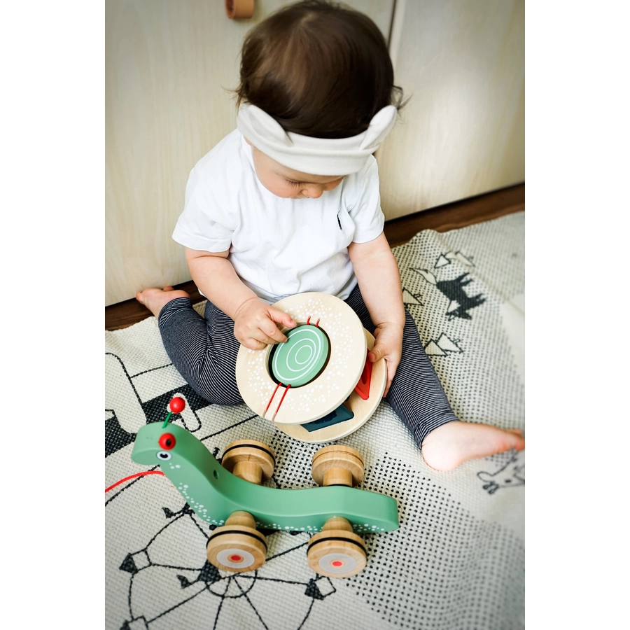 small foot® Nachzieh-Stecktier Schnecke