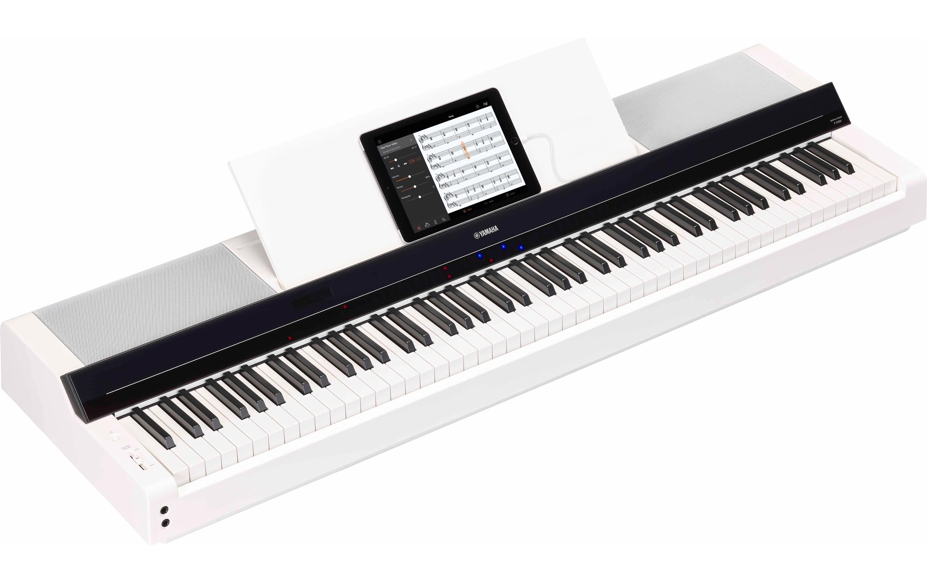 E-Piano P-S500 Weiss<br>Digital Piano mit Stream Lights-Funktion