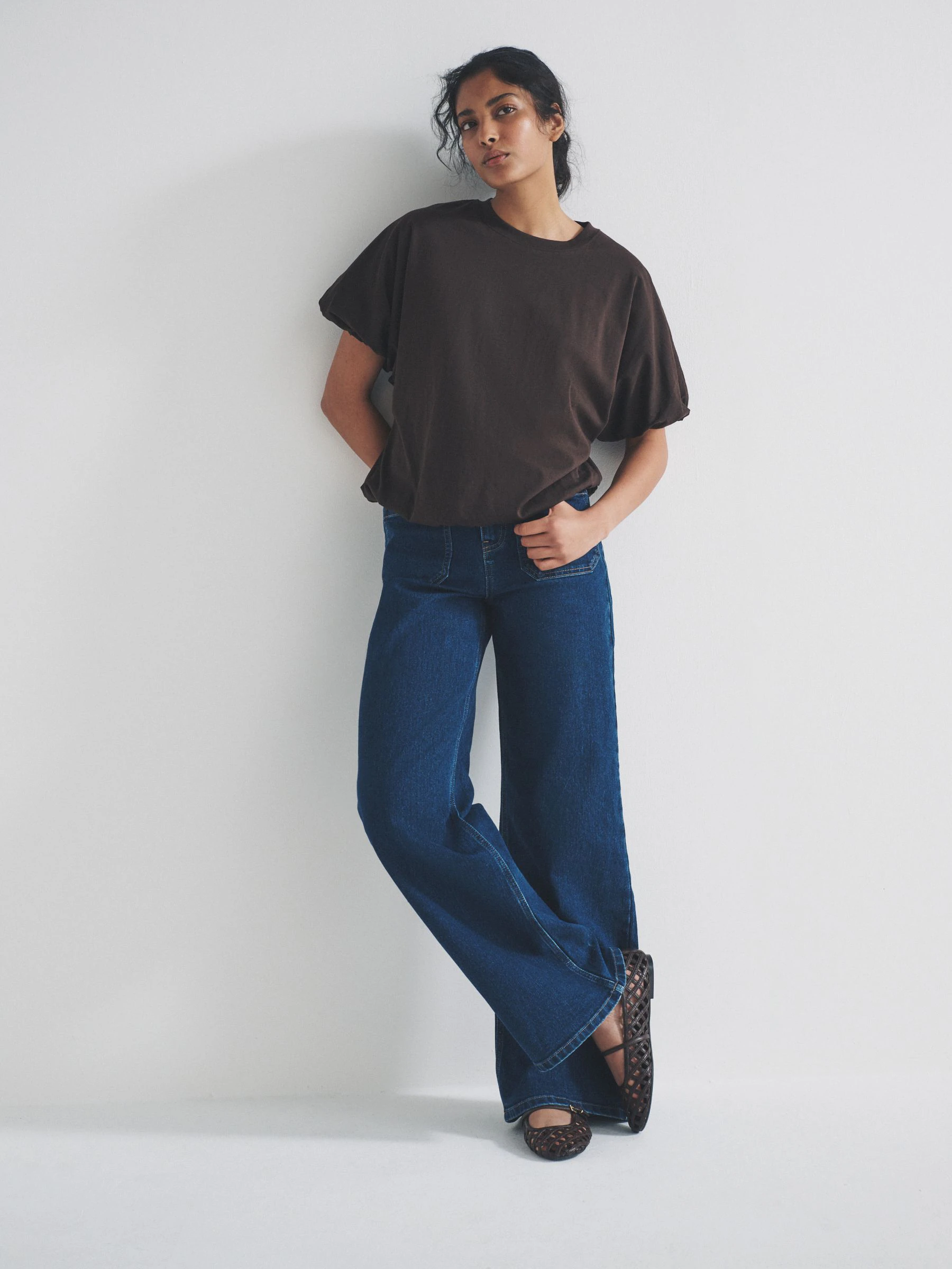 The Set 3 Pack Bubble Hem T-Shirts