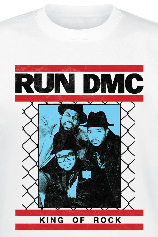 King of Rock Fence | Run DMC T-Shirt Manches courtes