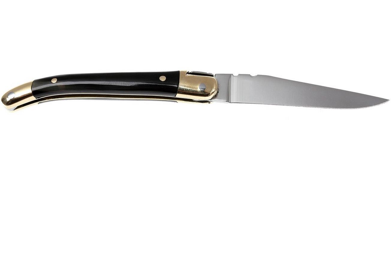 Laguiole en Aubrac minizakmesje, buffelhoorn L0207BUL