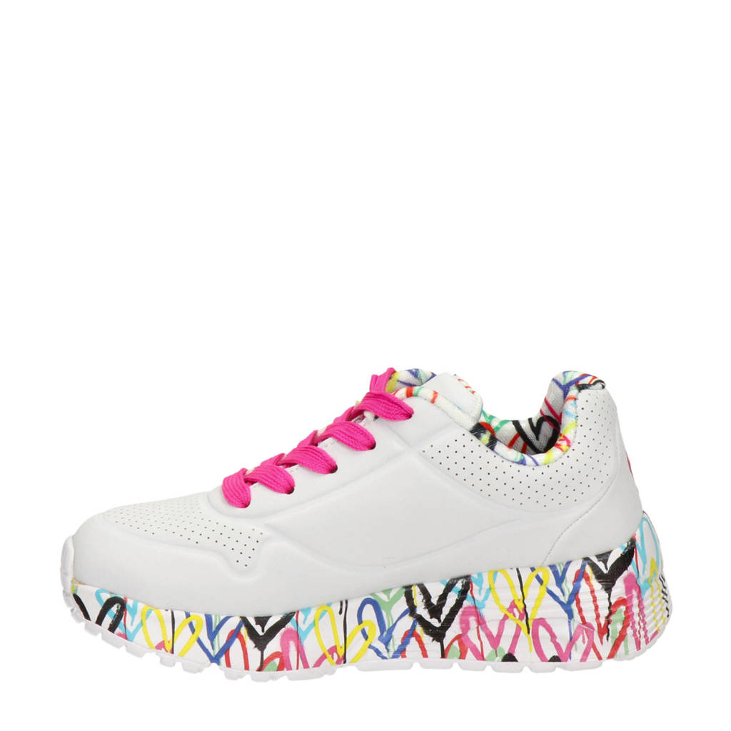 Skechers Uno Lightsneakers wit/multi