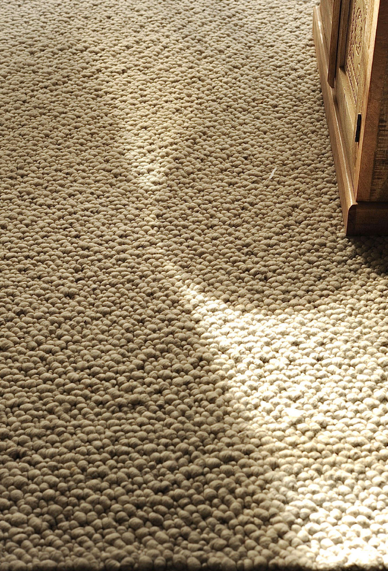 Teppich 'Safa', beige, T 200 cm, B 140 cm von fischer's lagerhaus