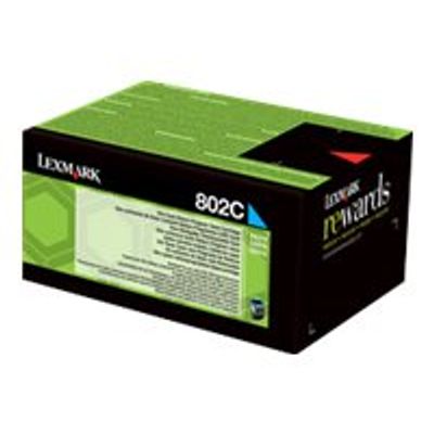 Lexmark 802C- cyan - cartouche laser d'origine