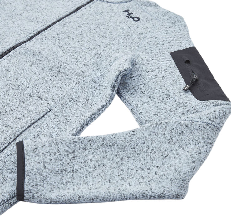 H2O Melvin Knit fleecetrøje Blå