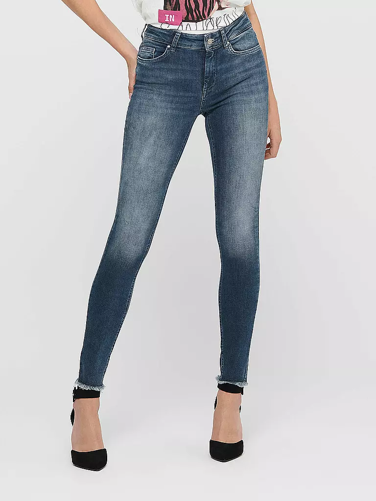 ONLY Jeans Skinny Fit ONLBLUSH  dunkelblau