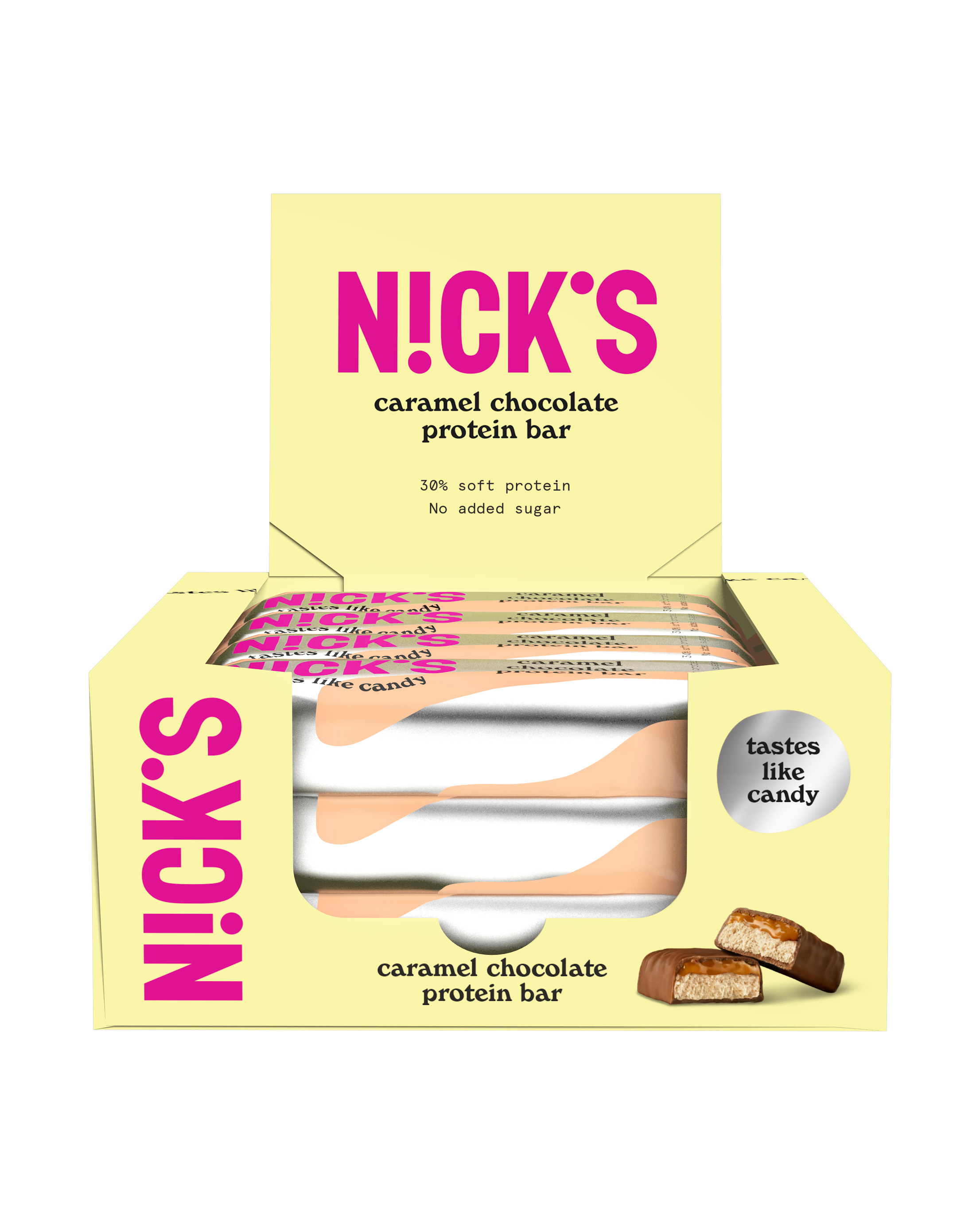 Nick's Protein Caramel Chocolate 12x50g