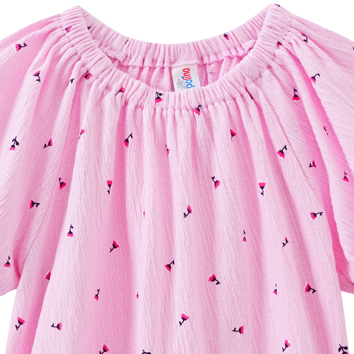 Topolino Mädchen T-Shirt mit Crash-Effekt rosa