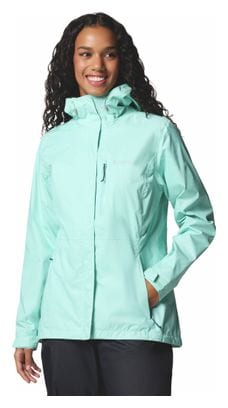 Veste Imperméable Columbia Pouring Adventure III Bleu Femme