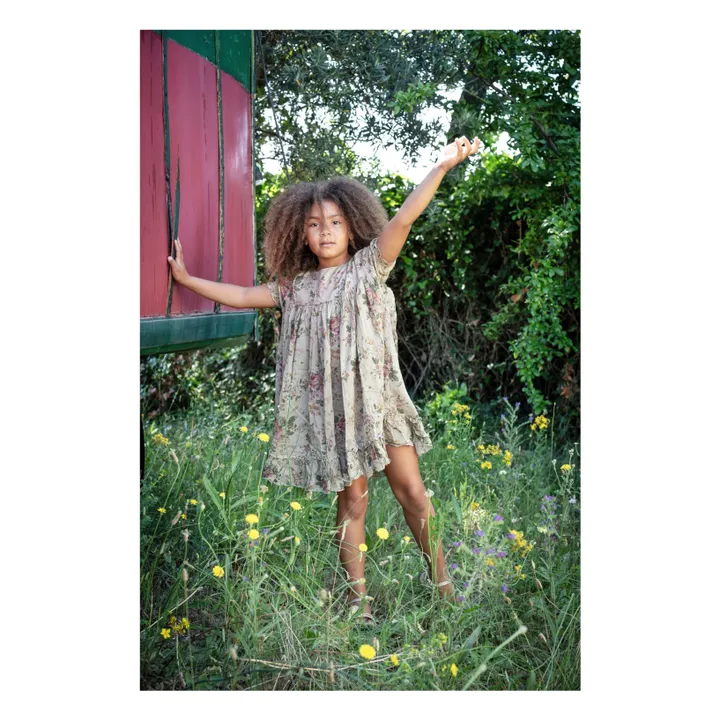 Lilinoa Robe Maeva Fleurie | Vert