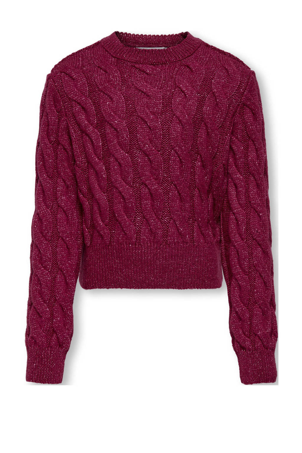 ONLY gebreide trui fuchsia