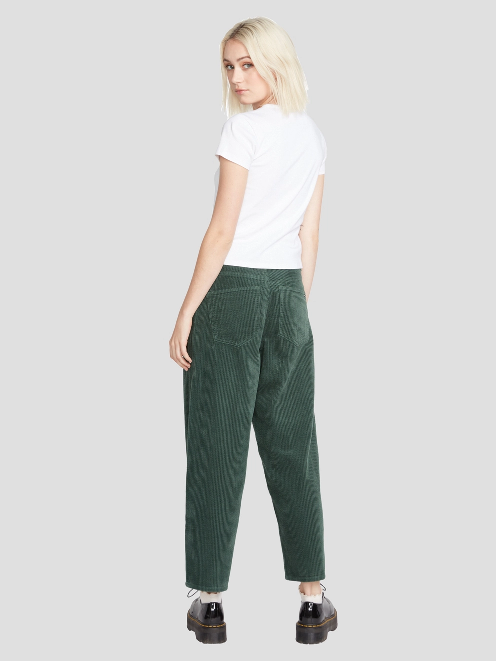 Volcom Weellow Cord Pants dark pine