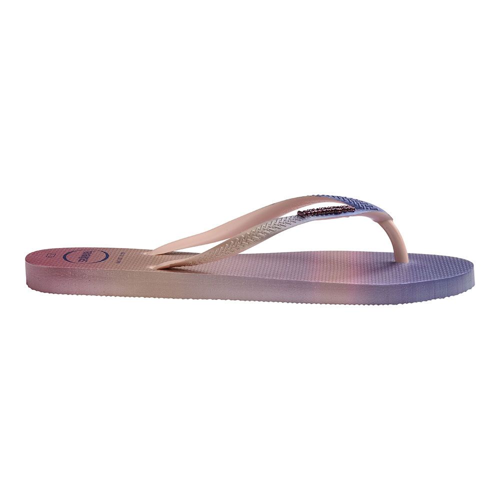 Havaianas SLIM GRADIENT SUNSET - Tongs Femme ballet rose