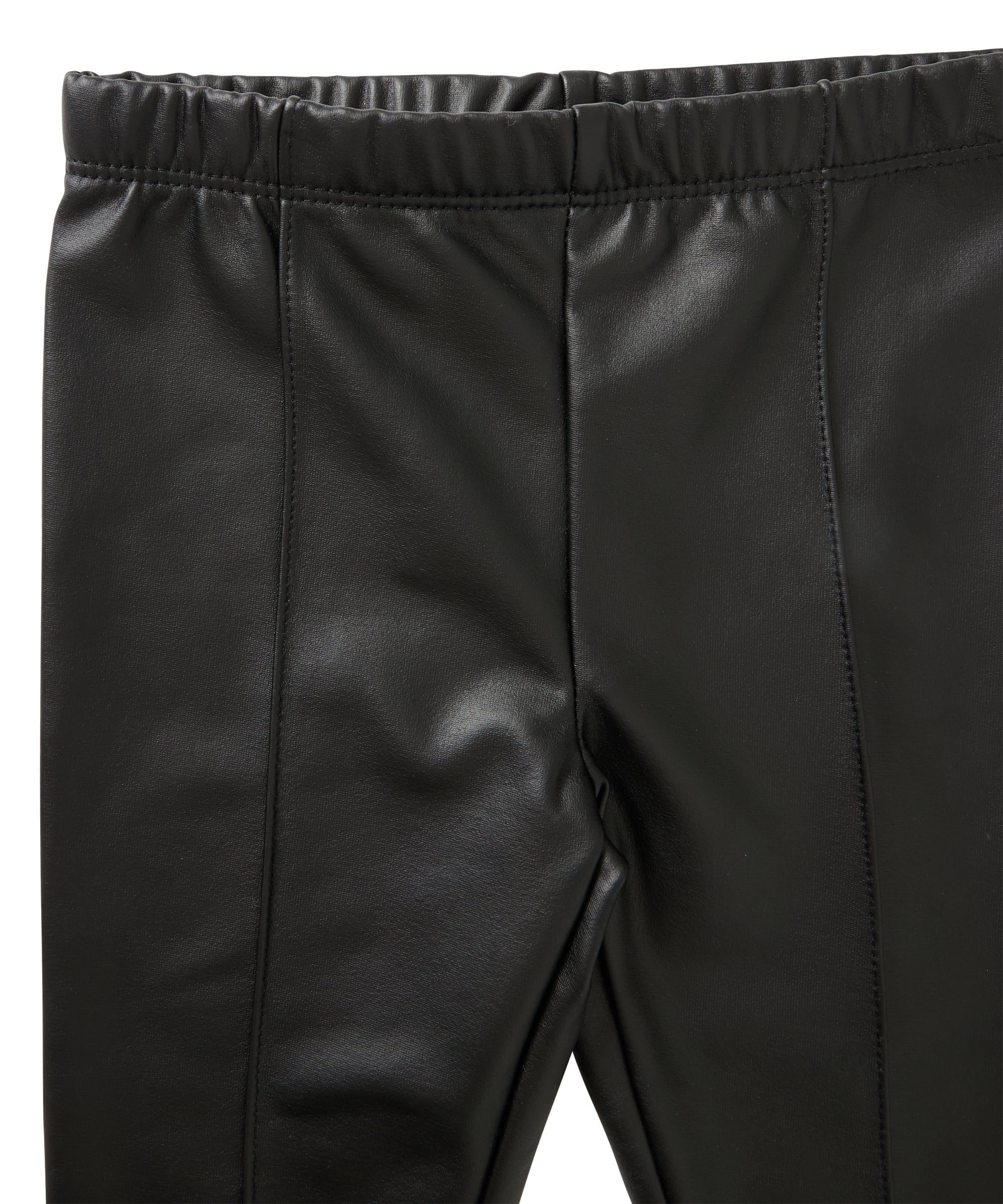 lederlook legging met naad