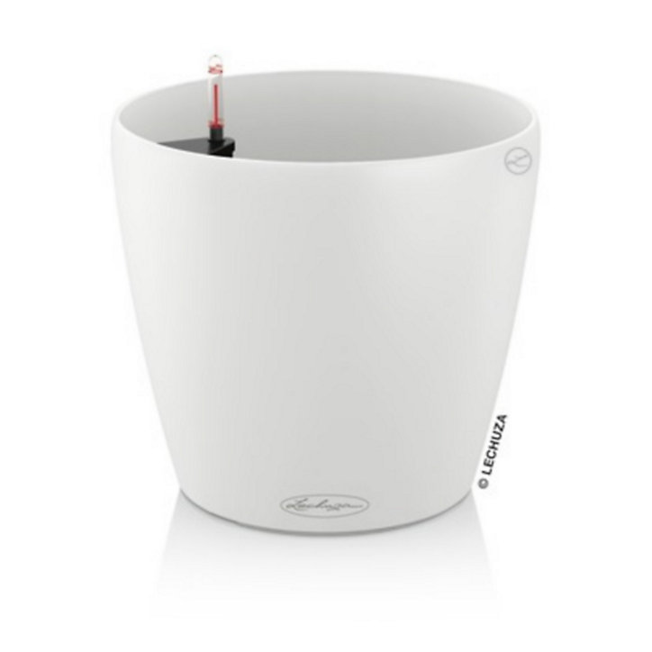 Pot Lechuza Color blanc Ø28 x h.26 cm