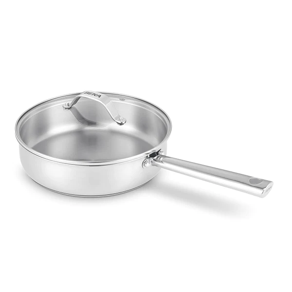 Sauteuse Inox 24 cm et couvercle Cicla Beka