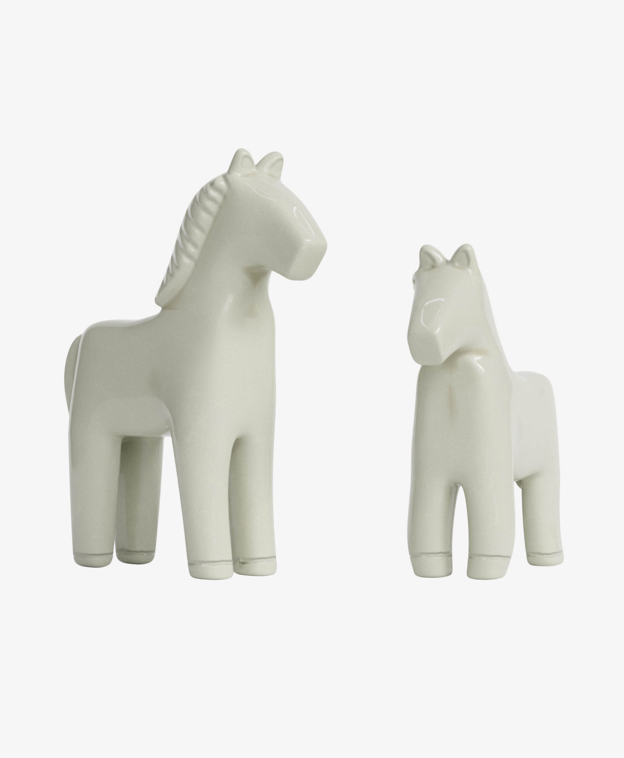 Pferd Dekoration, 2er-Pack