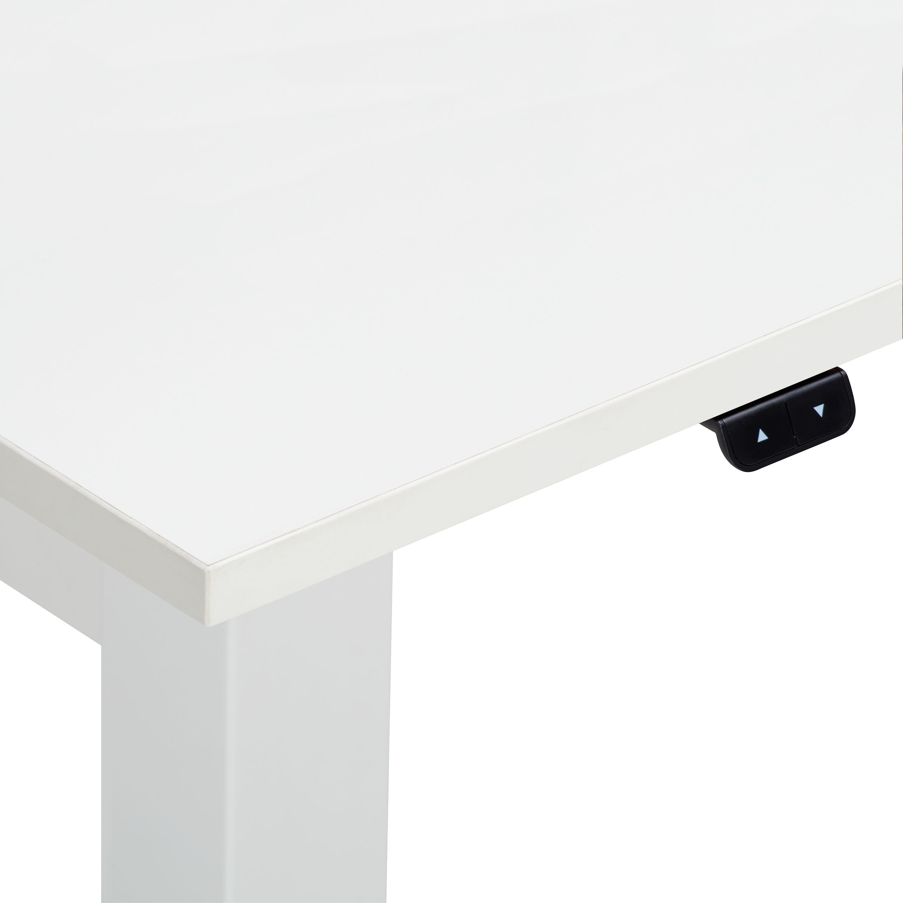 FLEXCUBE Wandtisch höhenverstellbar - Weiss / B: 140.0 cm x T: 50.0 cm x H: 67.5 cm
