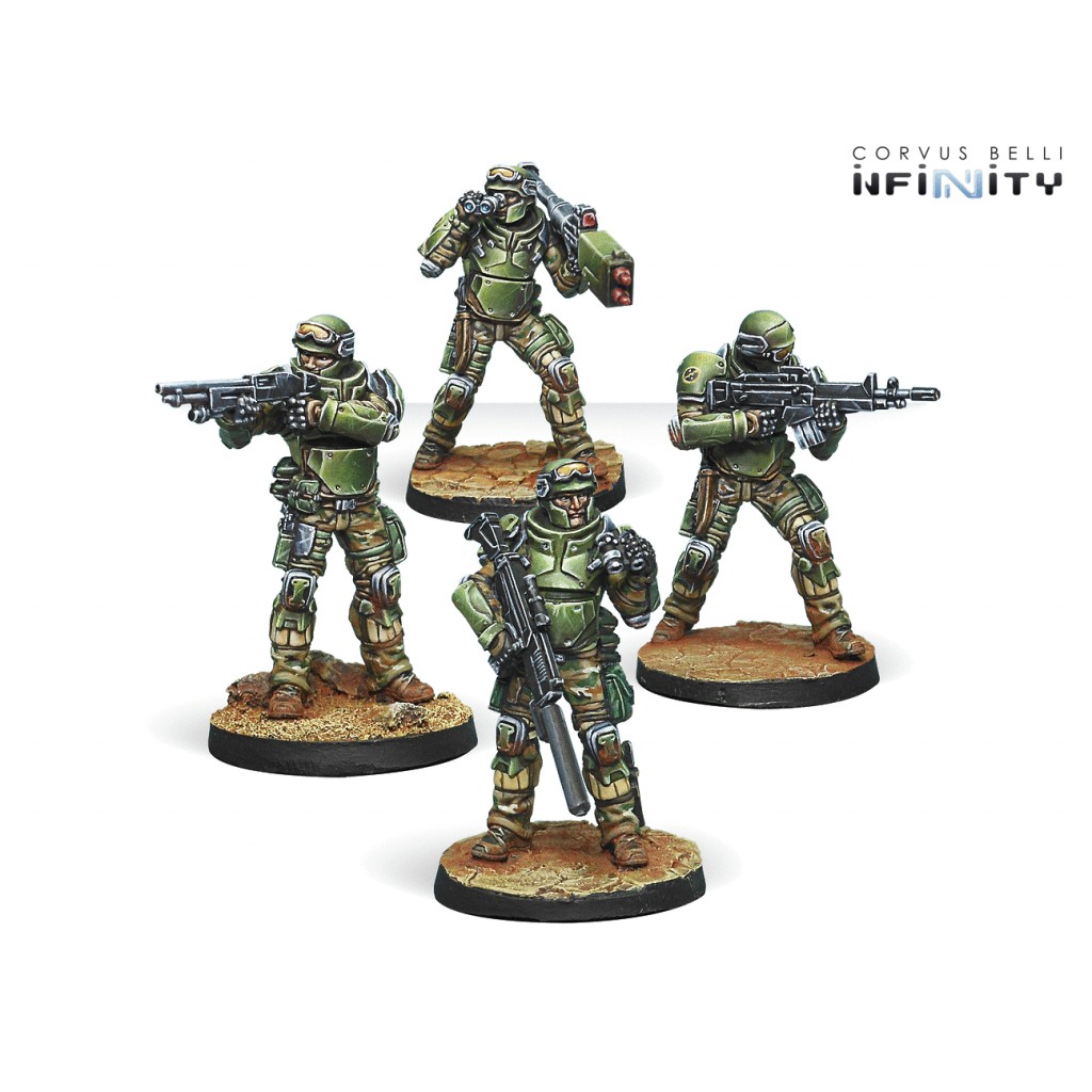 Infinity - Ariadna - Marauders 5307th Ranger Unit