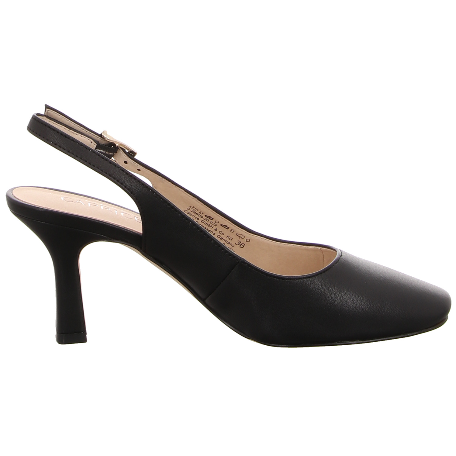 Caprice Slingpumps schwarz