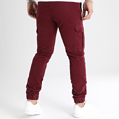 Pantalon Cargo Regular Fit 2924 Bordeaux