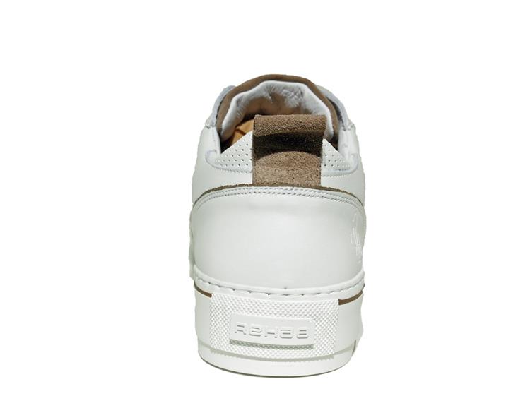 Rehab Crash Leather WHT-KHKI