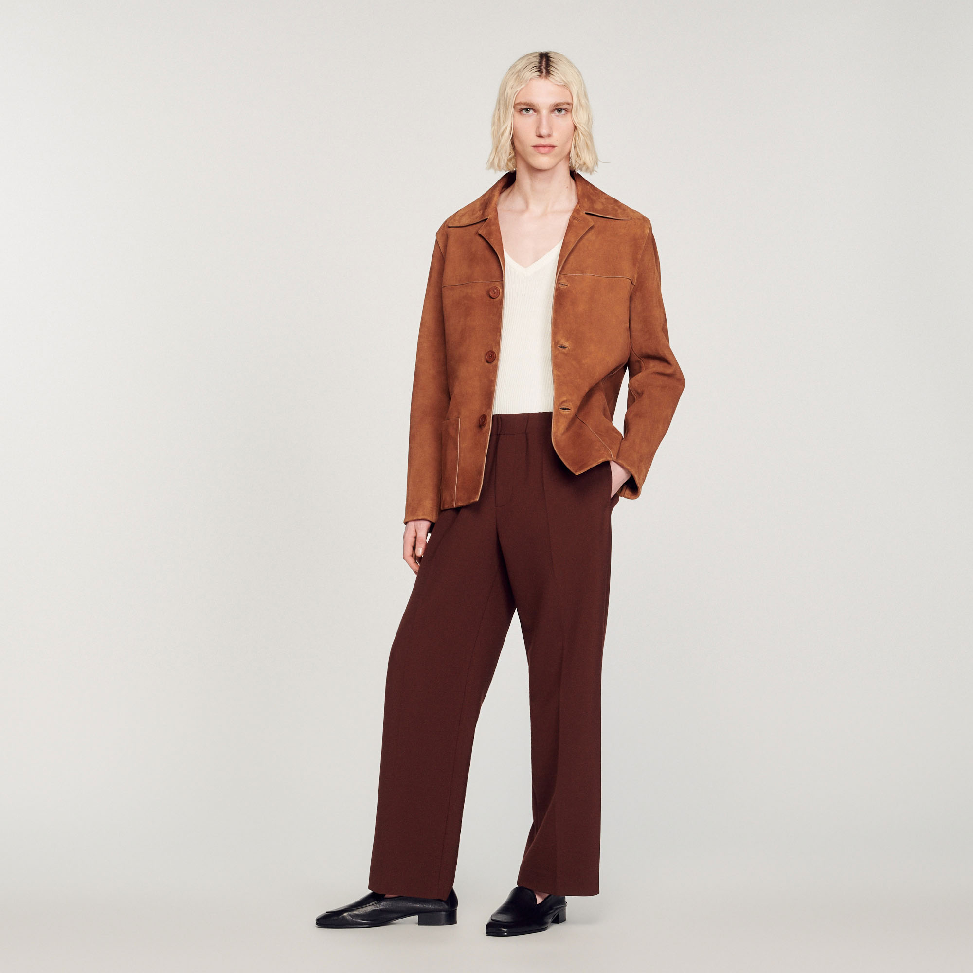 Veste en daim