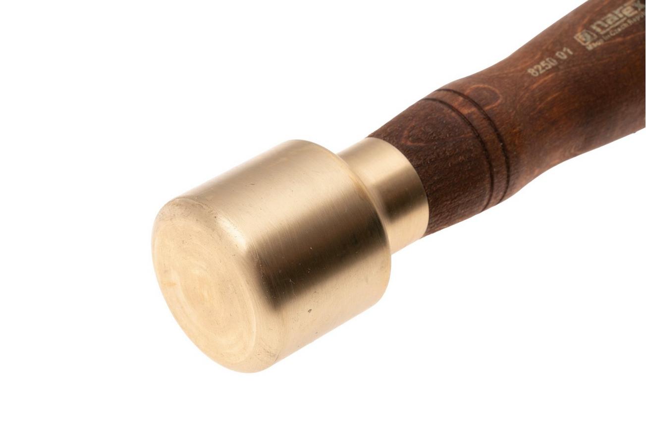 Narex Brass Carving Mallet 825001, fleshamer met messing kop, 40x52 mm