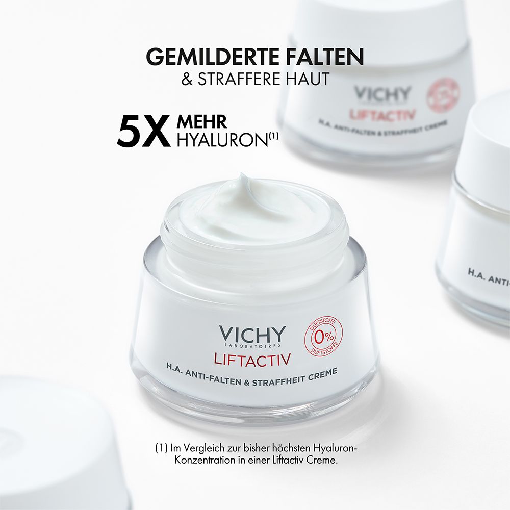 Vichy Liftactiv Anti-Falten & straffende Hyaluron Creme ohne Duftstoffe