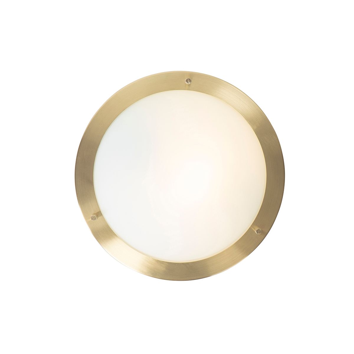 Smart plafonnière goud 31 cm IP44 incl. Wifi A60 - Yuma