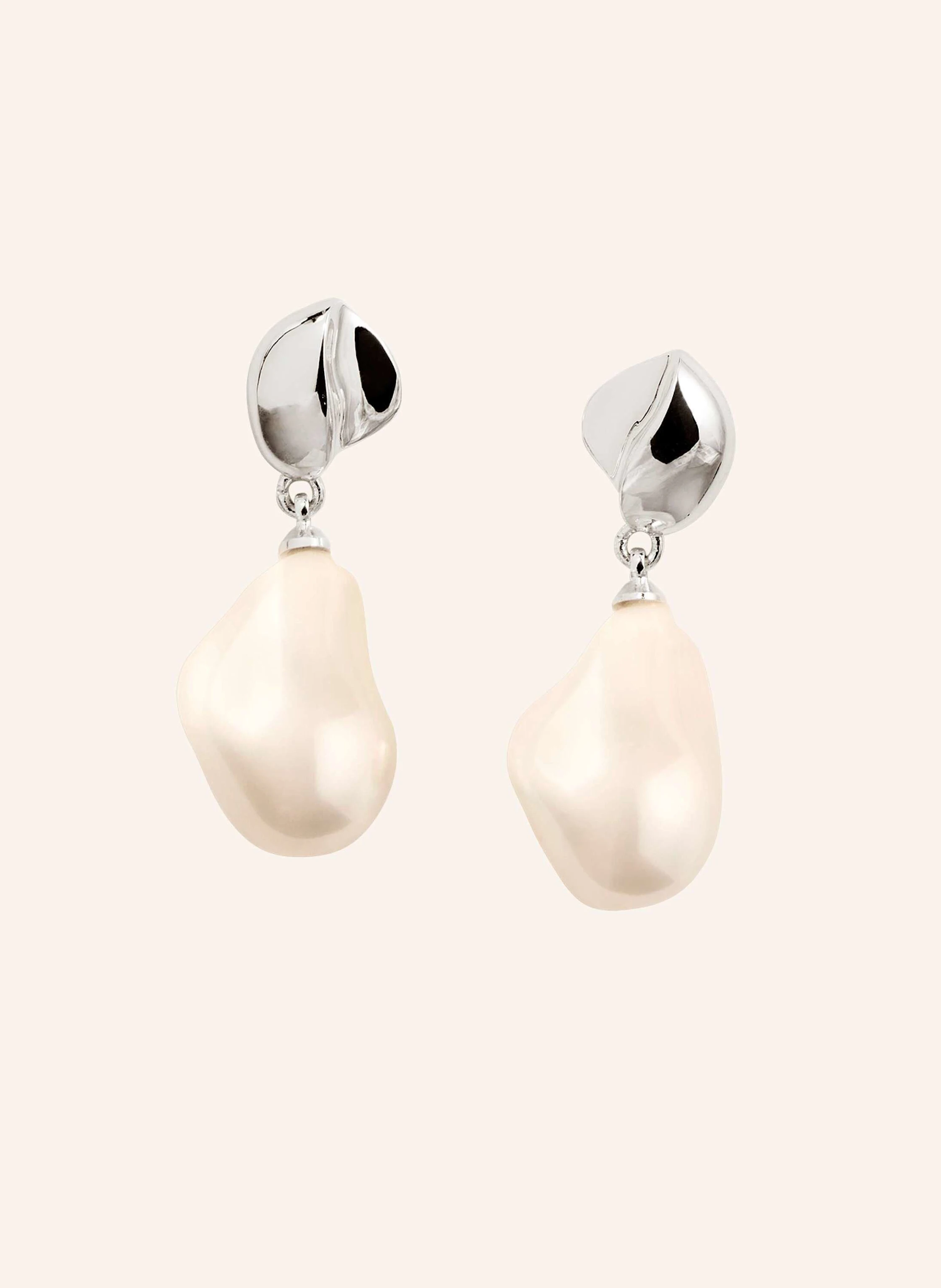 Pompidou Ohrhänger PEARL EDGES EARRING by GLAMBOU