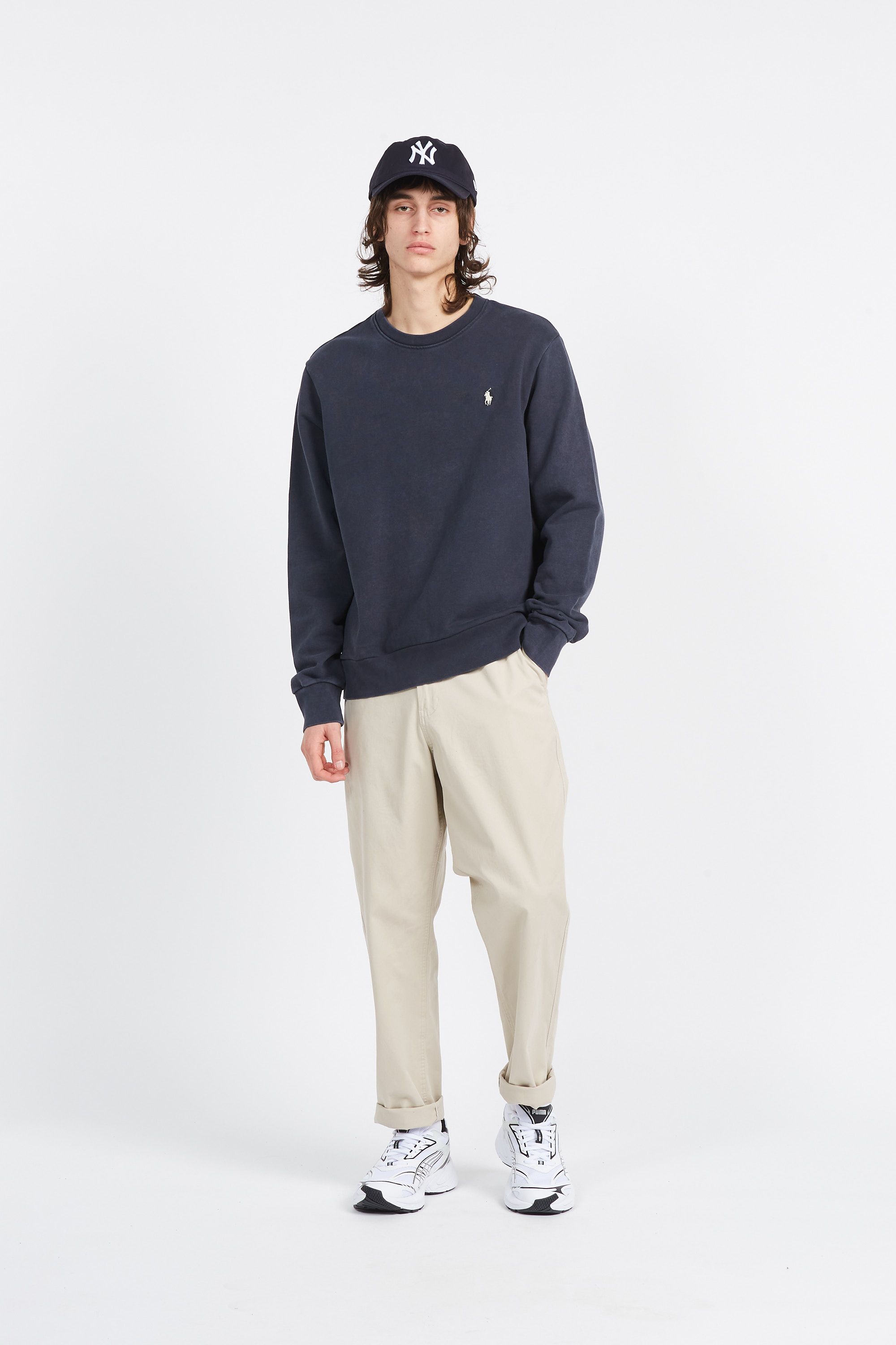 POLO RALPH LAUREN Hoodie LOOPBACK TERRY Noir