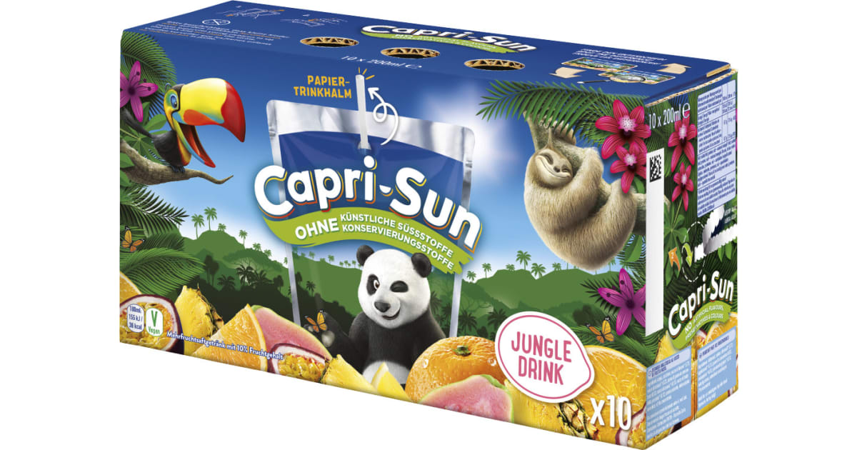 Capri-Sun Jungle Drink 10x 0,2 Liter (Einweg)
