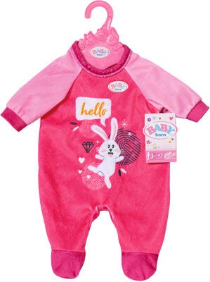 Baby Born Dukkeklær Romper 43 Cm, Rosa