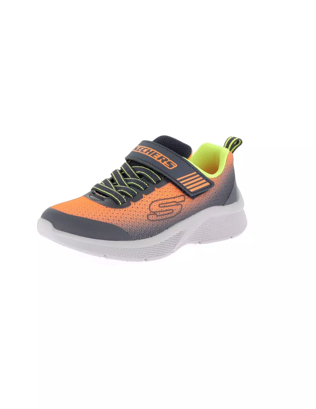SKECHERS MICROSPEC ZROVA - Baskets ORANGENAVY