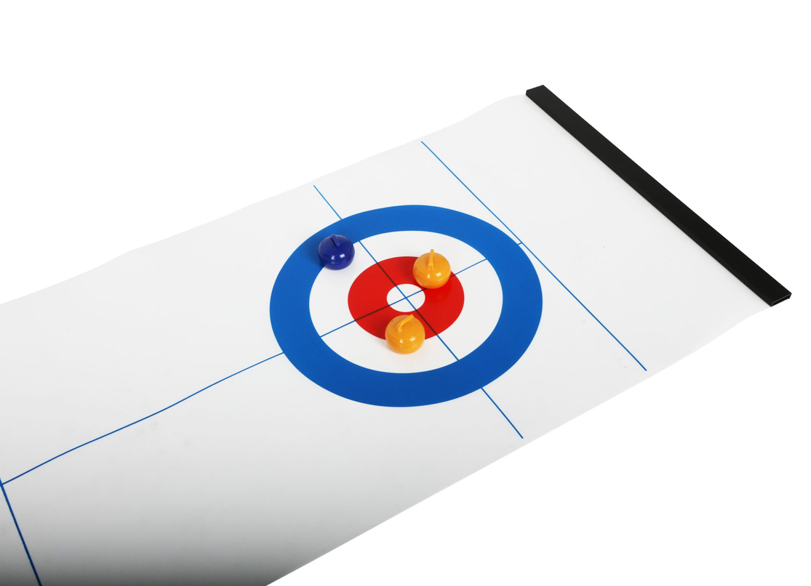 Mini-Curlingspiel mit 8 Pucks 120cm