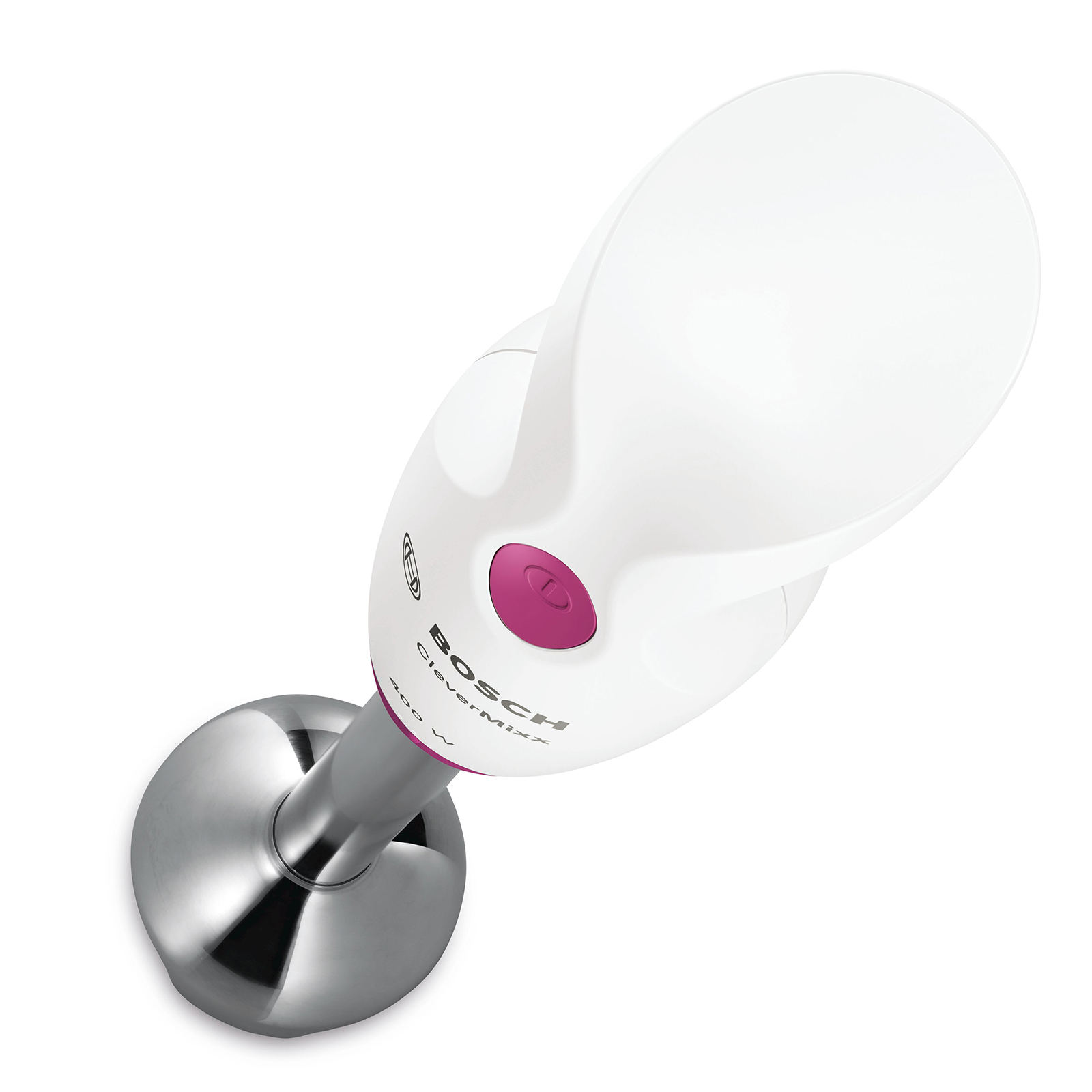 BOSCH Stabmixer MSM2410PW - weiß-pink - Edelstahl - 37,5 cm